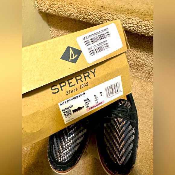 SPERRY AUTHENTIC WOVEN BOAT 
USA 9 / EURO 40 NWOT - Picture 4 of 7